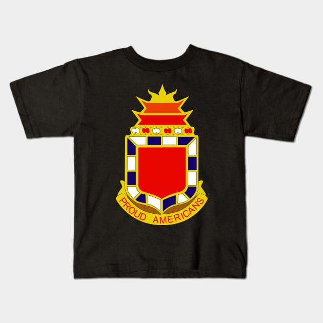 32nd Field Artillery wo Txt Kids T-Shirt by twix123844